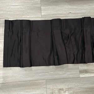 Wide Window Pleated Valance - Black (might be Deep Dark Purple)